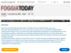 'foggiatoday.it' screenshot