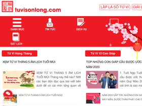 'tuvisonlong.com' screenshot