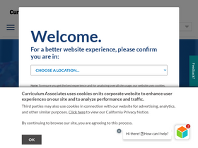 'curriculumassociates.com' screenshot