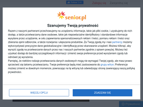 'wiadomosci.senior.pl' screenshot