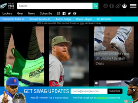 'whatproswear.com' screenshot