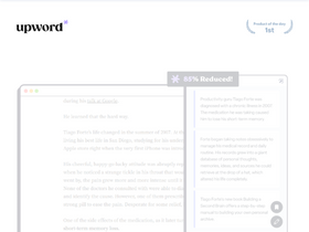 Upword - Accelerate research with AI summarization, smart search, and document generation.