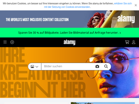 'alamy.de' screenshot
