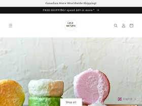 coconatureco.com homepage screenshot