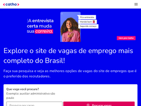 'catho.com.br' screenshot