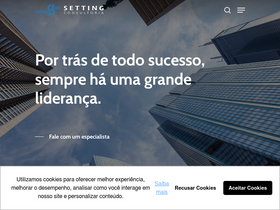 'setting.com.br' screenshot