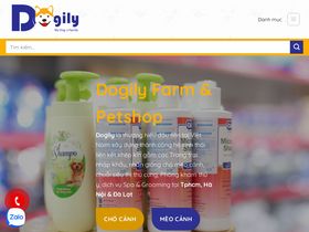 'dogily.vn' screenshot