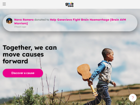 'give.asia' screenshot