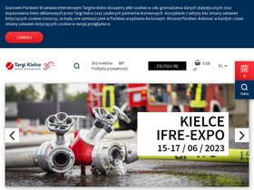'targikielce.pl' screenshot