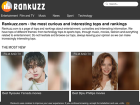 'rankuzz.com' screenshot