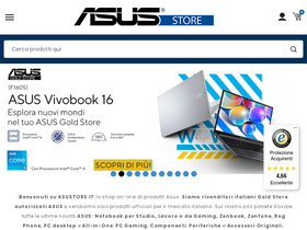 'asustore.it' screenshot