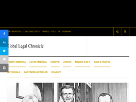 'globallegalchronicle.com' screenshot