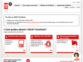'idcat.cat' screenshot