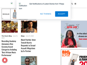 'ynaija.com' screenshot