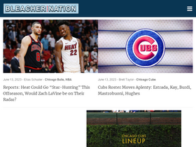 'bleachernation.com' screenshot