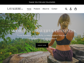 lavaliereco.com homepage screenshot