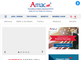 'amac.us' screenshot