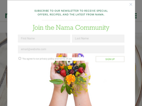 'namawell.com' screenshot