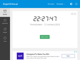 'zegaronline.pl' screenshot
