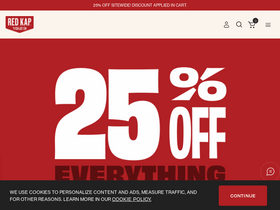 'redkap.com' screenshot