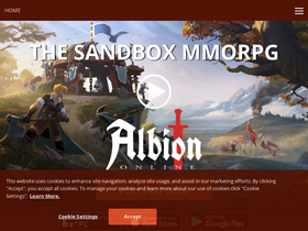 'albiononline.com' screenshot