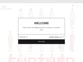 'self-portrait.com' screenshot