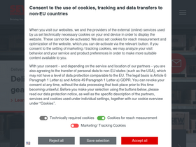 'sew-eurodrive.de' screenshot
