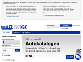 'autokatalogen.se' screenshot