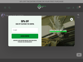 GUF Assets website screenshot