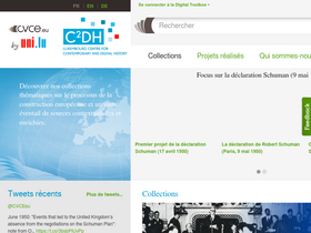 'cvce.eu' screenshot