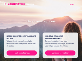 'vaccinatiesopreis.nl' screenshot
