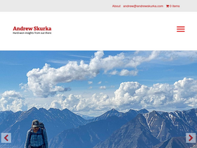 'andrewskurka.com' screenshot