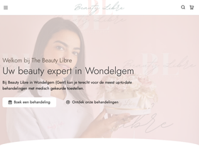 Beauty Libre website screenshot