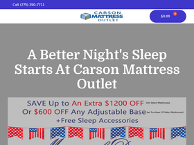 carsonmattressoutlet.com