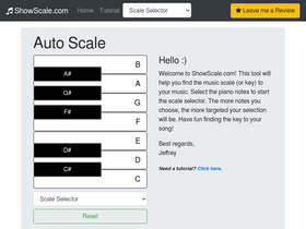 'showscale.com' screenshot
