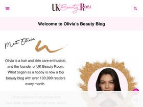 'ukbeautyroom.com' screenshot