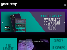 'rock-fest.com' screenshot