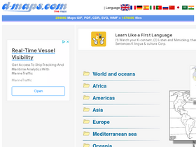 'd-maps.com' screenshot