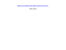 'atomurl.net' screenshot