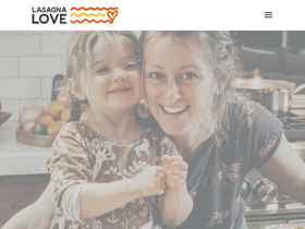 'lasagnalove.org' screenshot