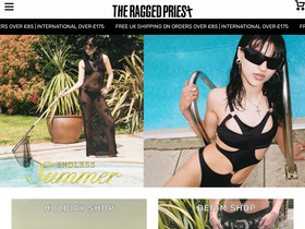 'theraggedpriest.com' screenshot