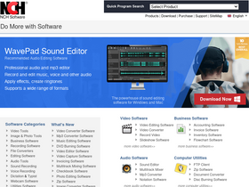 'nchsoftware.com' screenshot