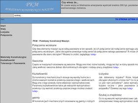'pkm.edu.pl' screenshot
