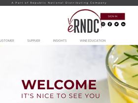 'erndc.com' screenshot