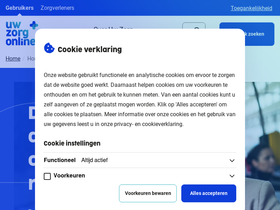 'tandartsennet.nl' screenshot