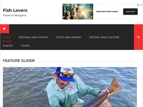 'fishlovingworld.com' screenshot