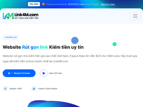 'link4m.com' screenshot