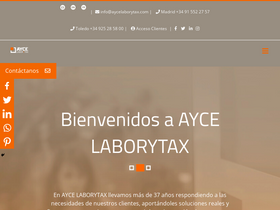 'aycelaborytax.com' screenshot