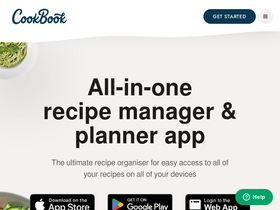 thecookbookapp.com