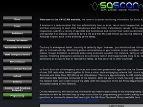 'sascan.net.au' screenshot